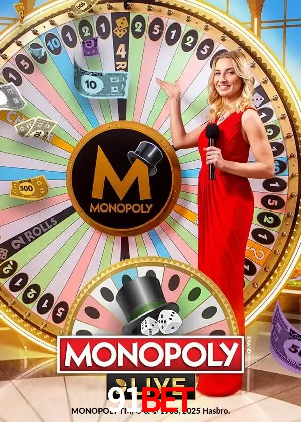 91Bet — Monopoly Live live game show | Play on Android APK & iPhone for real money | Evolution
