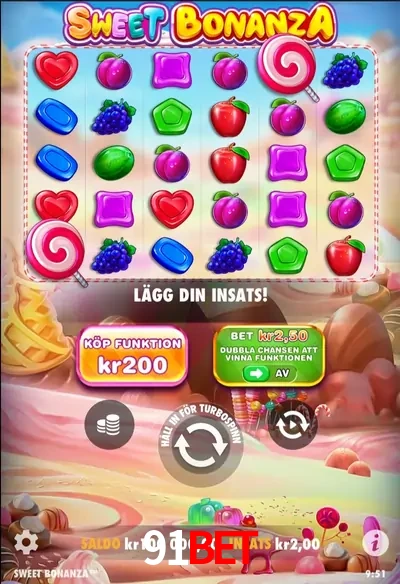 91Bet — Sweet Bonanza slot | Play on Android APK & iPhone for real money | Pragmatic Play
